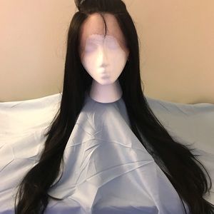 Synthetic Unique Part 13x7 Lace Front Wig